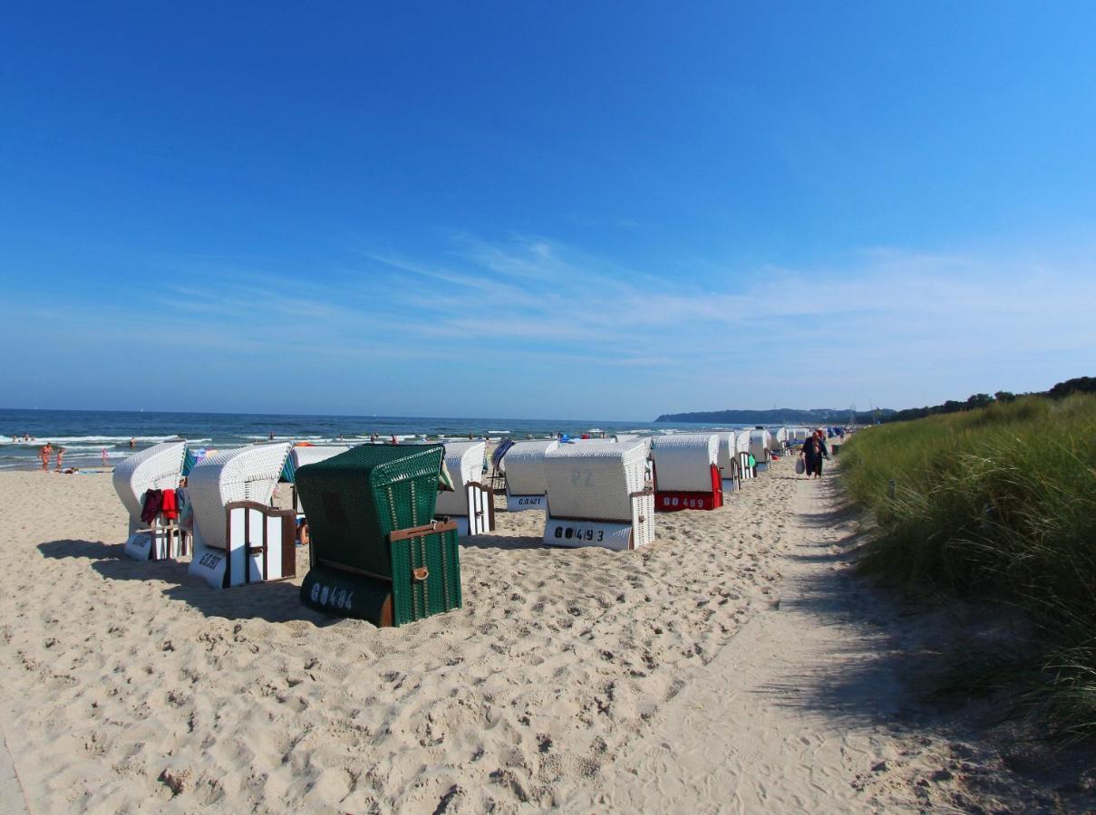 Ferienhus Baabe Fewo 01 Terrasse, Sauna- Und Schwimmbadnutzung Im Ahoi Sellin Kültér fotó